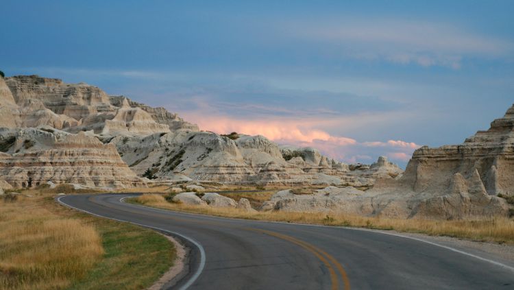 the south dakota badlands