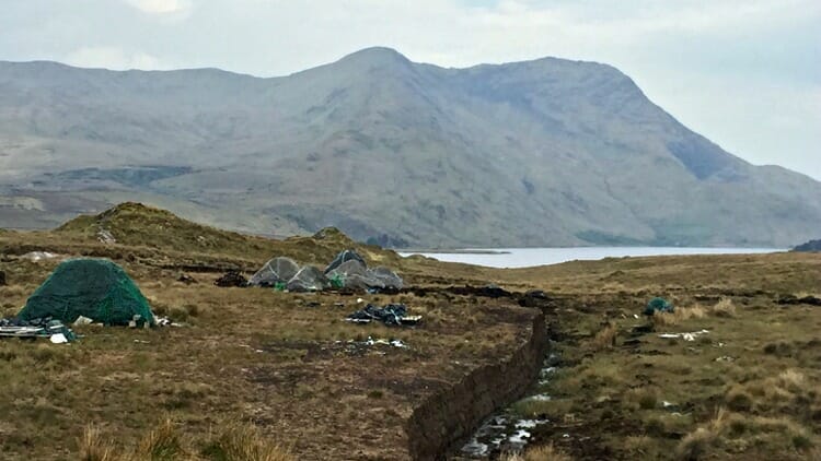 photo, image, bog, connemara, ireland