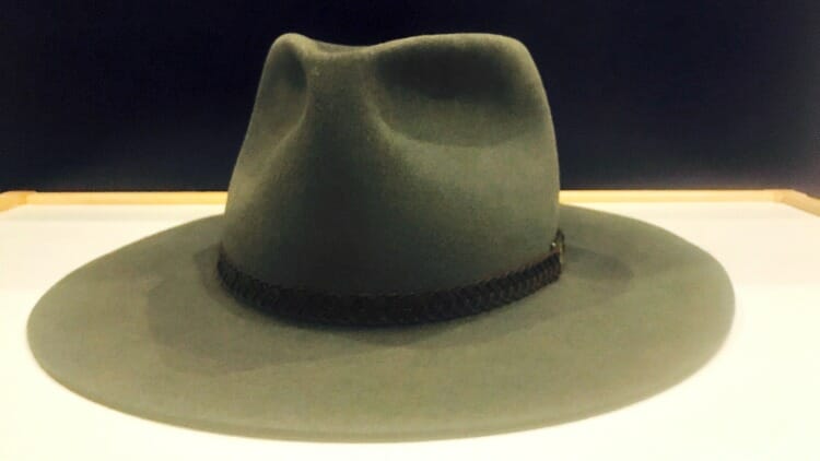 photo, image, akubra hat, solo aboard the ghan