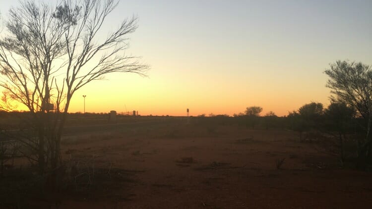 photo, image, sunrise, marla, solo aboard the ghan