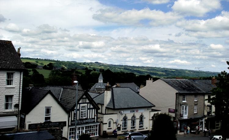 photo, image, houses, hay-on-wye, wales