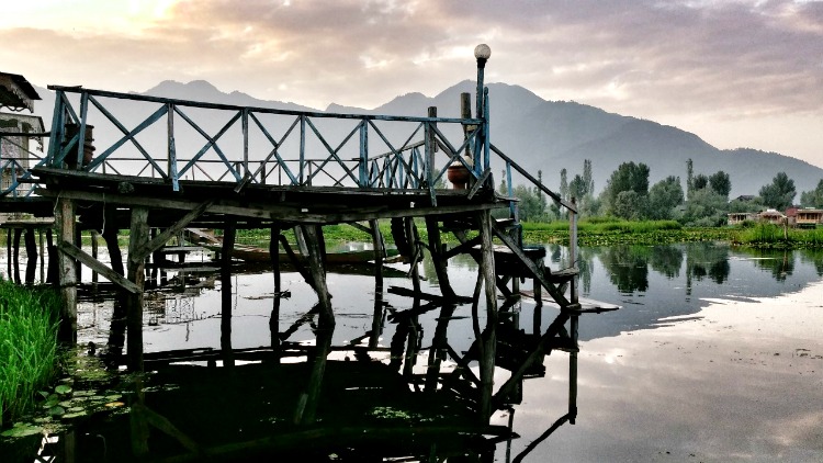 photo, Dal Lake, srinigar, indian himalayas