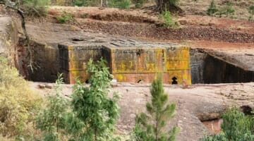 photo, image, church of saint george, lalibela