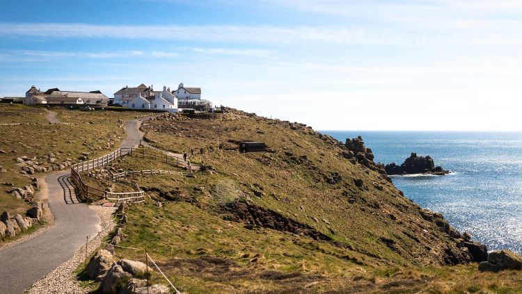 Image of Land's End, Cornwall, England, a great destination for summer solo travel