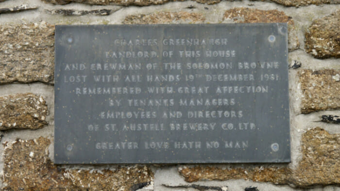 And another plaque, a reminder that many a sole has been lost in the sea which looks so beautiful to me.