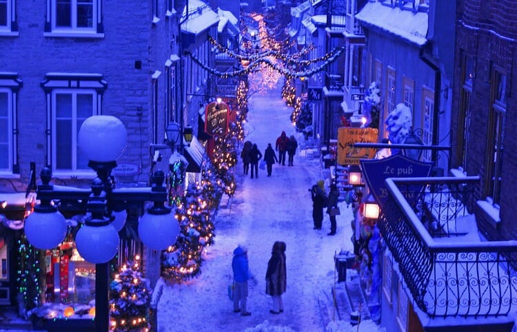 photo, image, quebec city, lower town