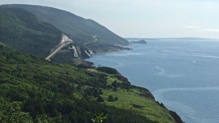 This is the spectacular, iconic view of the Cabot Trail. Fantastic but there's so much more to do there other than drive the trail.