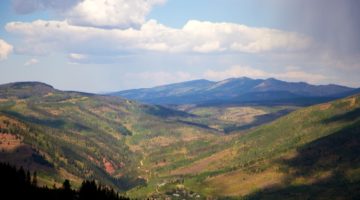 vail, colorado, summer scene