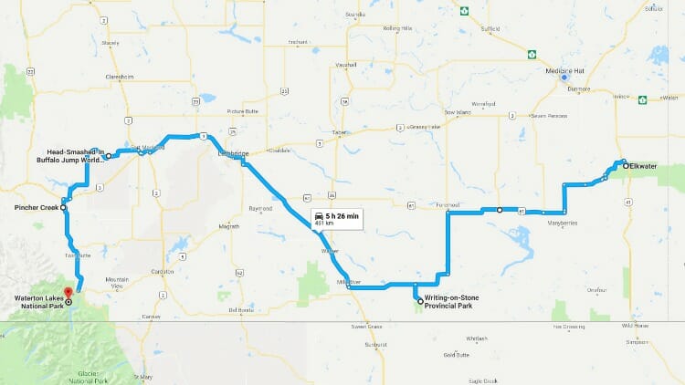 Alberta road trip