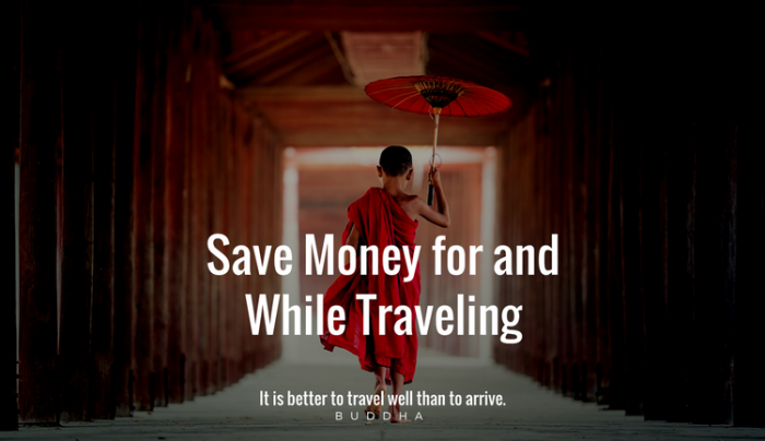 save money travel budget 