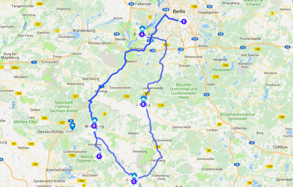 German Medieval Road Trip